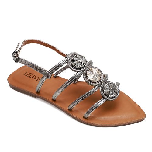 Rasteira Barranco Prata Velho