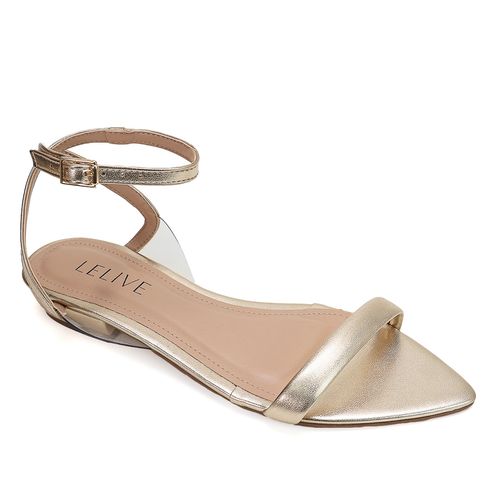 Sandália Sacomã Ouro Light