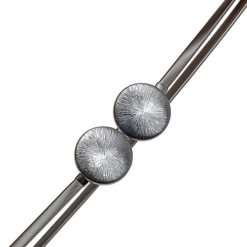 Cinto Mola Schinaider Prata