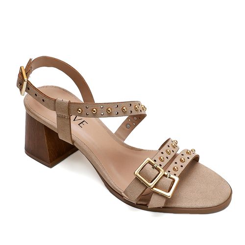 Sandália Malva Areia