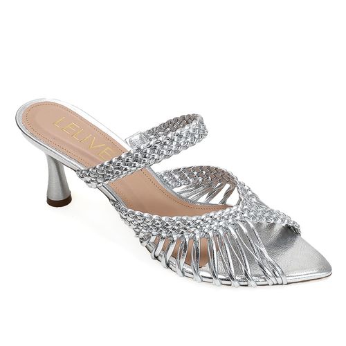 Tamanco Alcance Prata