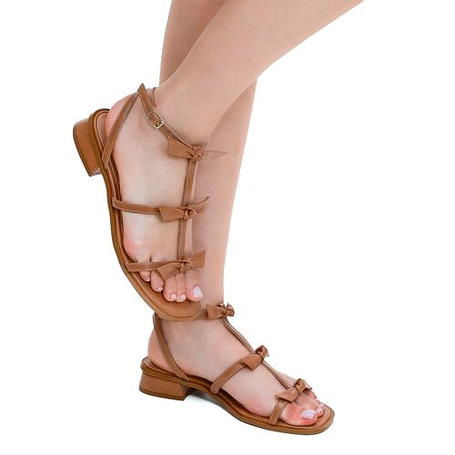 Sandália Lotús  Capuccino