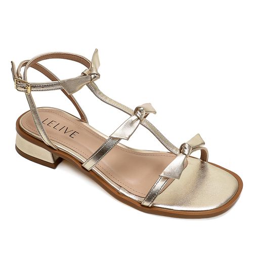 Sandália Lotús  Ouro Light