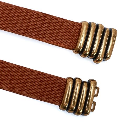 Cinto Elástico Cow Marrom