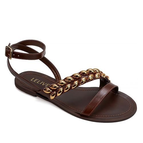 Rasteira Calcutá Cacau