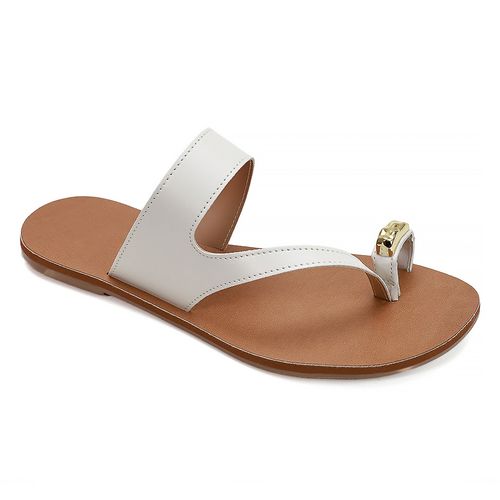 Rasteira Arauá Off White