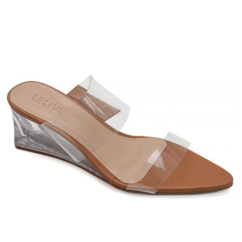 Tamanco Vinil Cohibas Capuccino