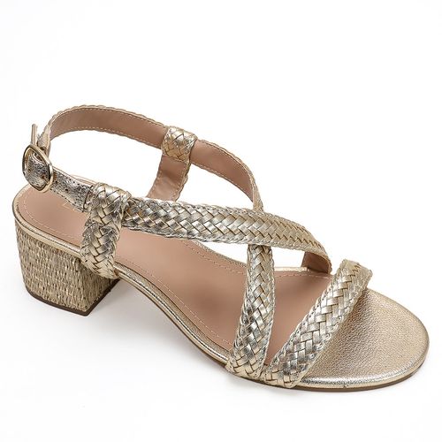 Sandália Garden Ouro Light