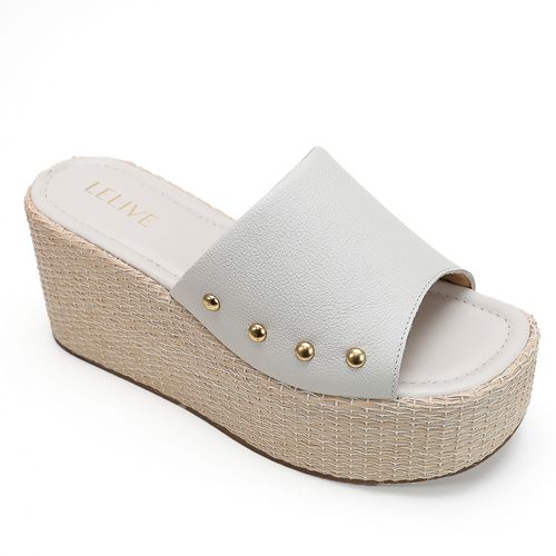 Tamanco Dória Off White