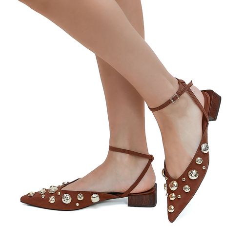 Sapatilha Slingback Todi Cacau