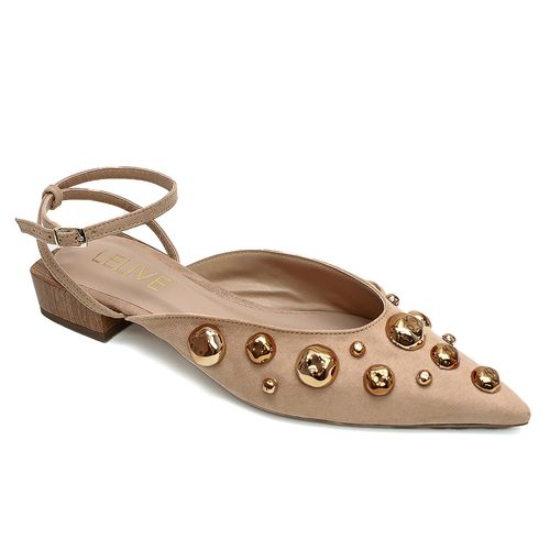 Sapatilha Slingback Todi Nude