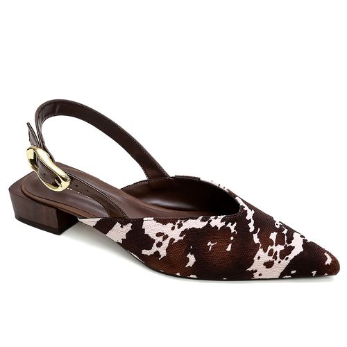 Sapatilha Slingback Mallory Cacau