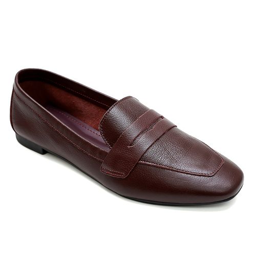Mocassim Classico Edmeire Jabuticaba