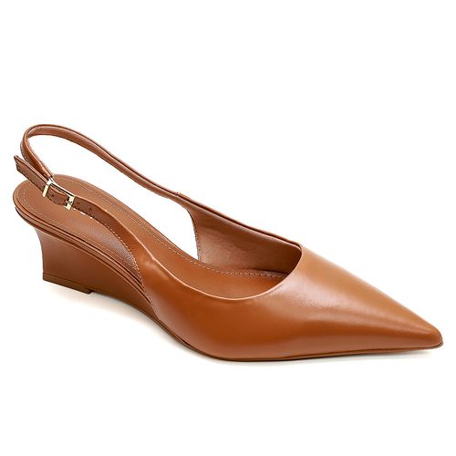 Scarpin Slingback Leeb Whisky