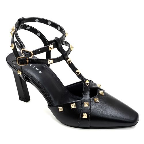 Scarpin Slingback Busby Preto