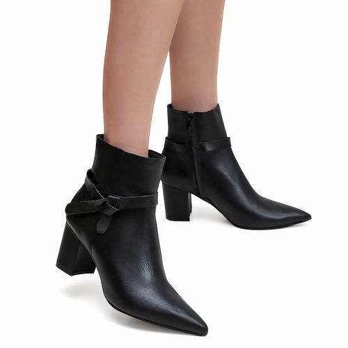 BOTA SALTO BLOCO BRIE Preto